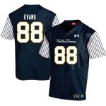 Notre Dame Fighting Irish Men's Mitchell Evans #88 Navy Under Armour Alternate Authentic Stitched College NCAA Football Jersey MLR1399NQ